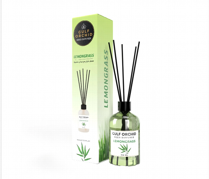Gulf Orchid Lemongrass Reed Diffuser 110Ml - Zoom Image
