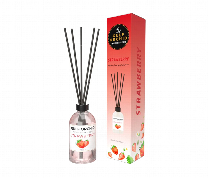Gulf Orchid Strawberry Reed Diffuser 110Ml - Zoom Image