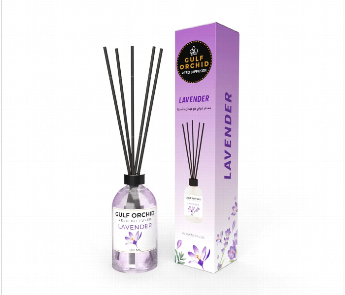 Gulf Orchid Lavender Reed Diffuser 110Ml - Zoom Image