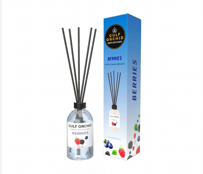 Gulf Orchid Berries Reed Diffuser 110Ml - Zoom Image