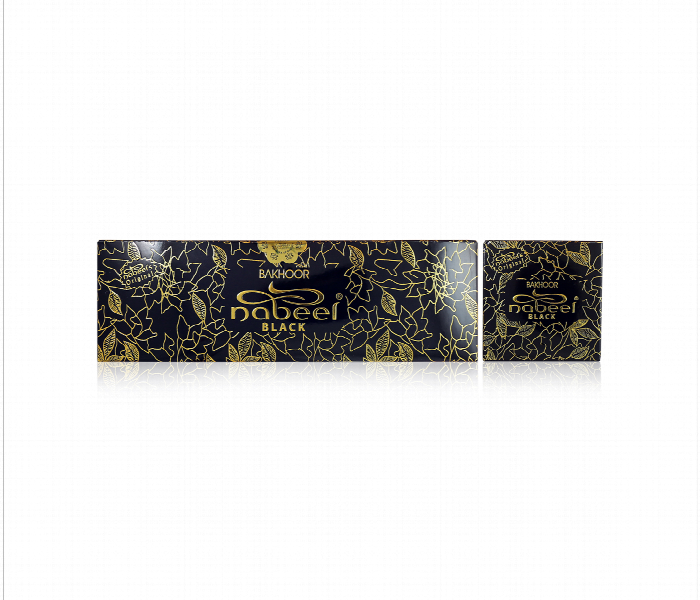 Nabeel Bakhoor Nabeel Black 40Gms. Incense X 12 - Zoom Image