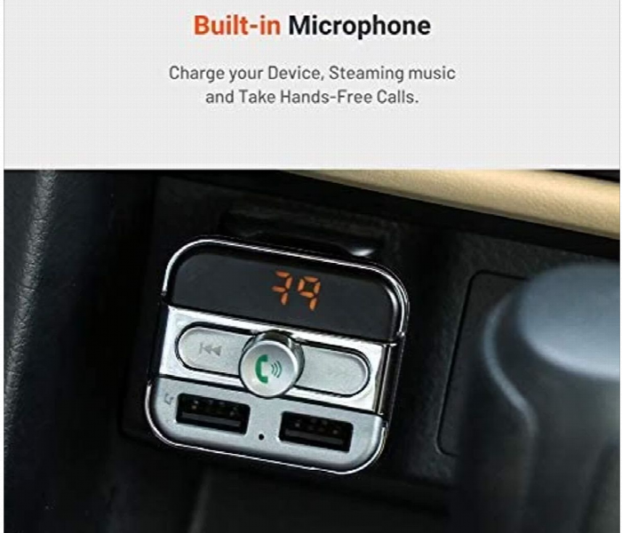 Porodo Fm Transmitter And Car Charger - Zoom Image 7