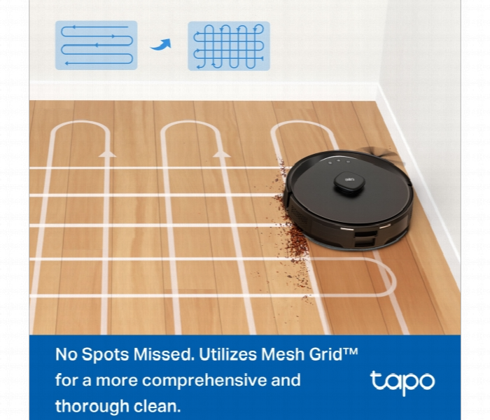 Tapo Rv30 Max Plus 5300Pa Hyper Suction Robot Vacuum  Mop  Smart Auto Empty Dock - Zoom Image 5