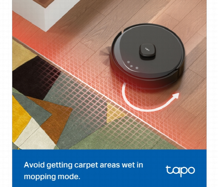 Tapo Rv30 Max Plus 5300Pa Hyper Suction Robot Vacuum  Mop  Smart Auto Empty Dock - Zoom Image 7
