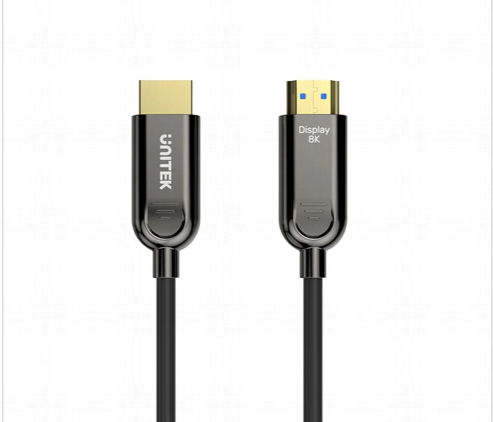 Unitek Fiber Optic 8K Hdmi Cable 20M Black - Zoom Image 3
