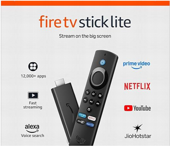 Amazon Fire Tv Stick Lite With Alexa Voice Remote And Support For Prime Video Youtube Netflix And More - Zoom Image 4