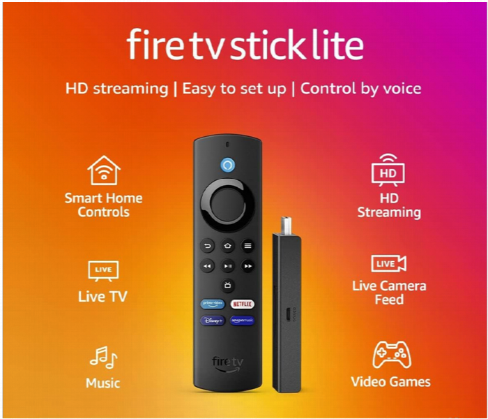 Amazon Fire Tv Stick Lite With Alexa Voice Remote And Support For Prime Video Youtube Netflix And More - Zoom Image 3
