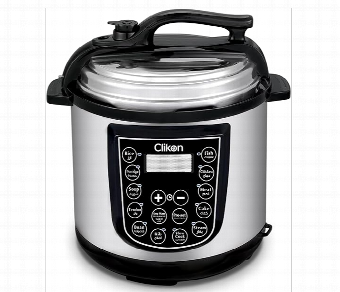 Clikon Ck2720 6L 1000W Multifunctional Electric Pressure Cooker With 13 Built In Pre Set Function And Led Display - Zoom Image 1