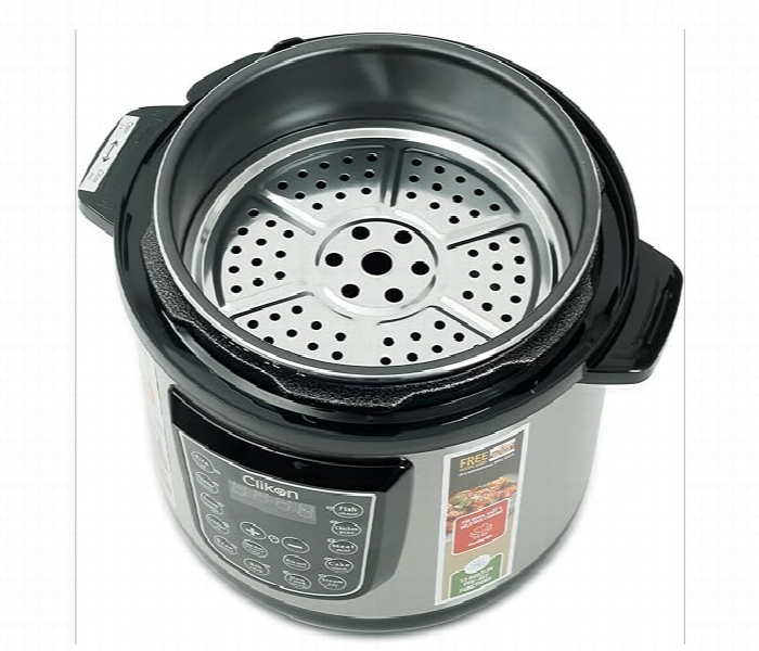 Clikon Ck2720 6L 1000W Multifunctional Electric Pressure Cooker With 13 Built In Pre Set Function And Led Display - Zoom Image 3