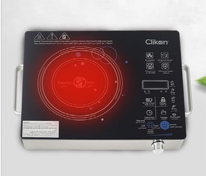 Clikon Ck4282 2200W Smart Infrared Cooker With High Tempered Crystallite Panel And Touch Control - Zoom Image 1