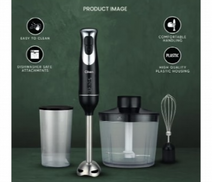 Clikon Ck2672 600W Hand Blender With Powerful Copper Motor And Stainless Steel Blades - Zoom Image 3