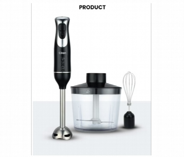 Clikon Ck2672 600W Hand Blender With Powerful Copper Motor And Stainless Steel Blades - Zoom Image 6