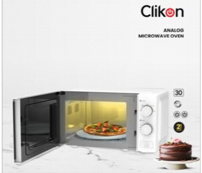 Clikon Ck4327 700W Microwave Oven 20L Manual With 5 Power Levels And 35 Minute Timer - Zoom Image 5