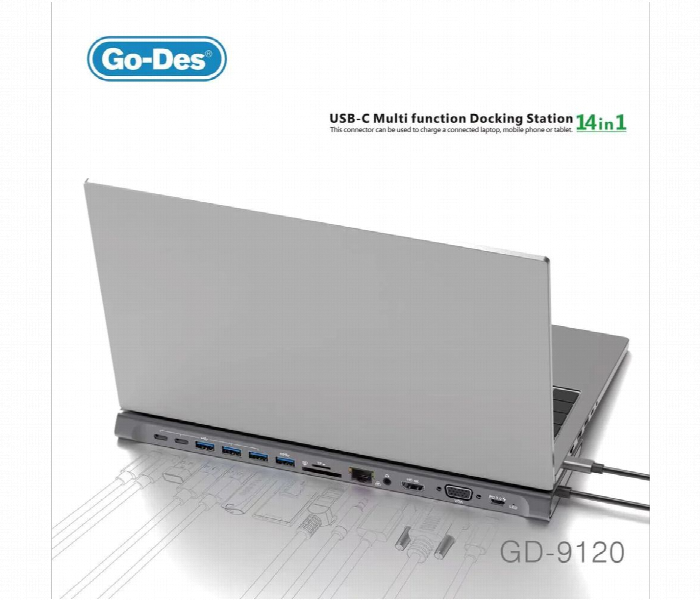 Go Des 14 In 1 Usb C Multifunction Docking Station - Zoom Image 5