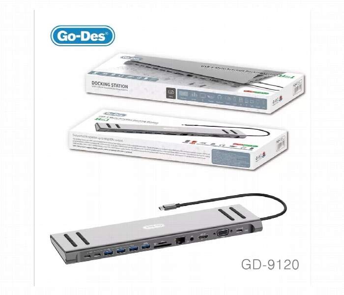 Go Des 14 In 1 Usb C Multifunction Docking Station - Zoom Image 4