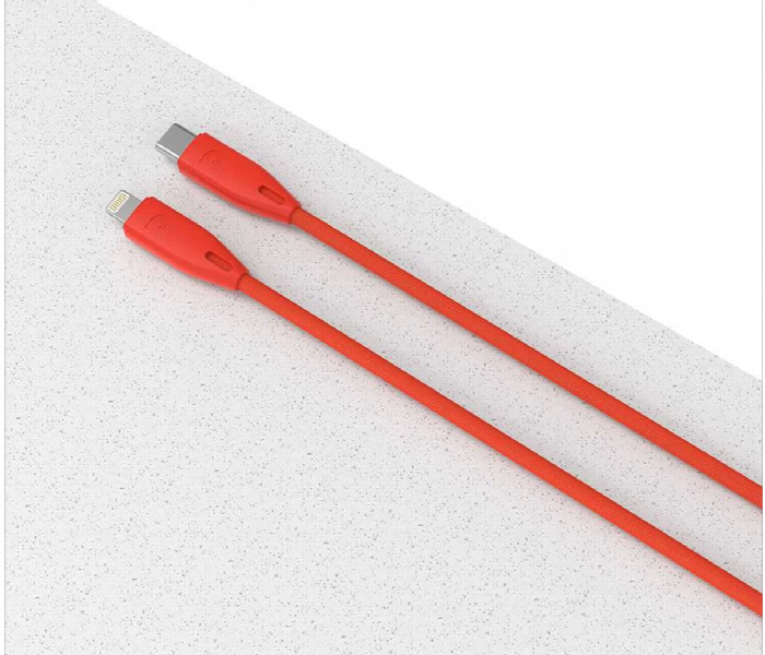 Powerology Braided Usb C To Lightning Cable 1.2M Or 4Ft - Zoom Image 2