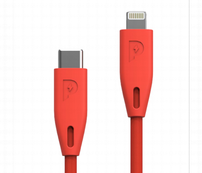 Powerology Braided Usb C To Lightning Cable 1.2M Or 4Ft - Zoom Image 3