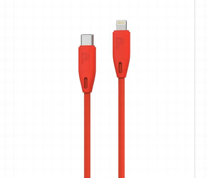 Powerology Braided Usb C To Lightning Cable 1.2M Or 4Ft - Zoom Image 1