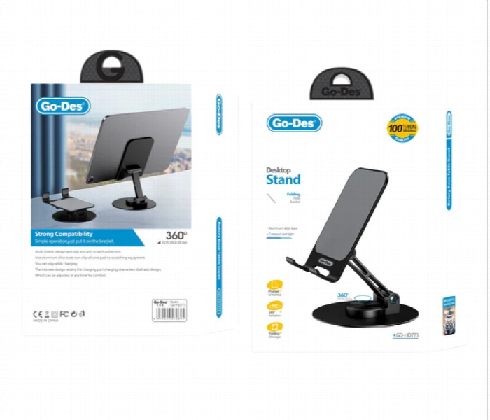 Go Des 360Degree Rotary Metal Base Table Stand - Zoom Image 3