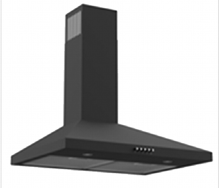 Ferre Frh.dp60Mb30P 60Cm Pyramid Chimney Hood Black Metal Made In Turkey - Zoom Image