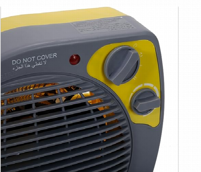 Clikon Ck4240 2000W 220V Fan Heater With 2 Heating Levels With Adjustable Temperature Settings And  Overheat Protection - Zoom Image 3