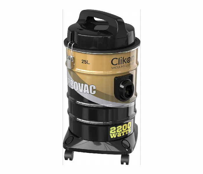 Clikon Ck4424 2200W 25L Drum Vacuum Cleaner With Powerful Copper Motor - Zoom Image 3
