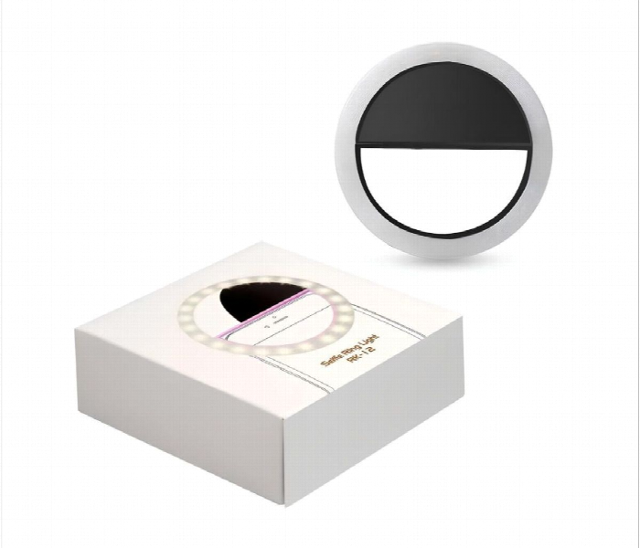 Led Small Selfie Ring Light Black - Zoom Image 4