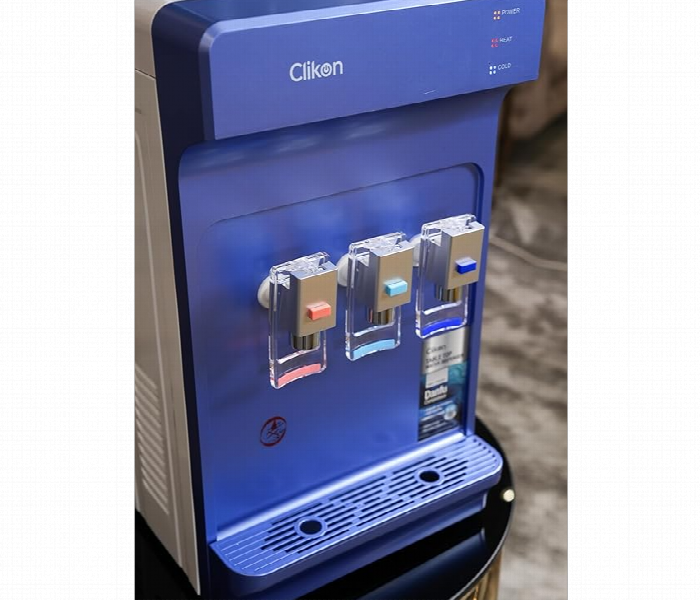 Clikon Ck4061 500W Tabletop Water Dispenser With 3 Taps And Danfu Compressor - Zoom Image 4