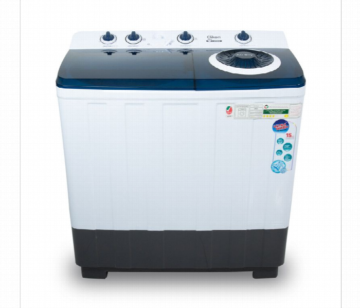 Clikon Ck632 15Kg Twin Tub Semi Automatic Washing Machine - Zoom Image 1