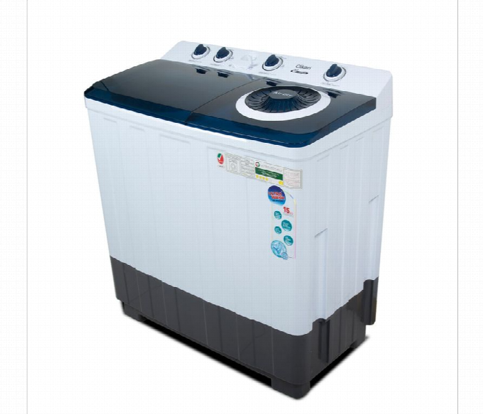 Clikon Ck632 15Kg Twin Tub Semi Automatic Washing Machine - Zoom Image 2