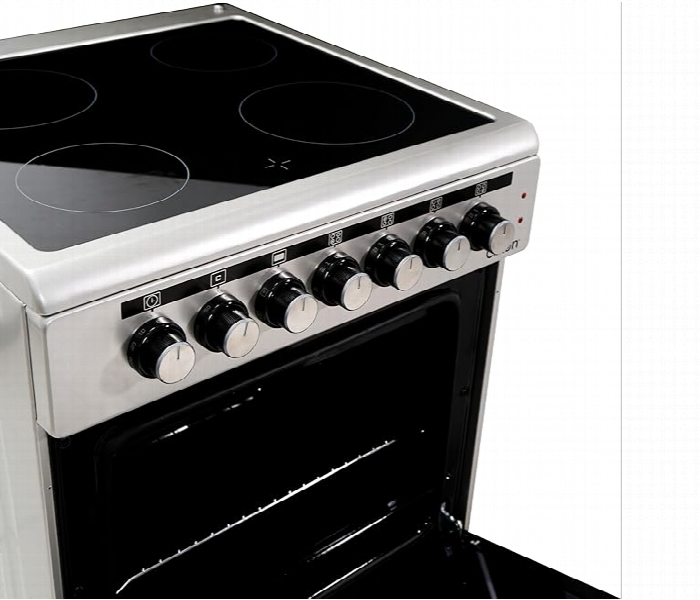 Clikon Vitro Ceramic Free Standing 4 Heating Zone Electric Cooking Range 60X60 - Zoom Image 3