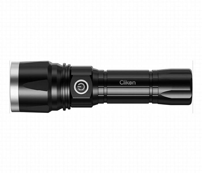 Clikon Ck8035 2500Mah Rechargeable Zoomable Led Flashlight With 5 Light Modes - Zoom Image 2