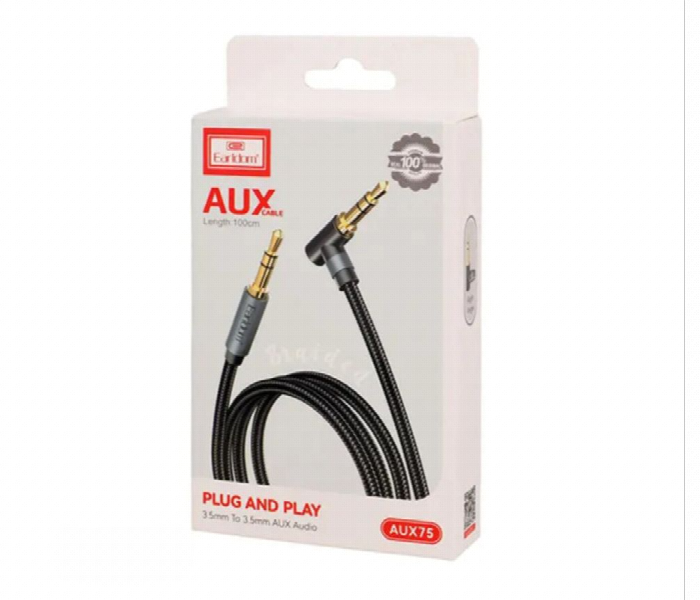 Earldom 3.5Mm Aux Cable 100 Cm - Zoom Image 2