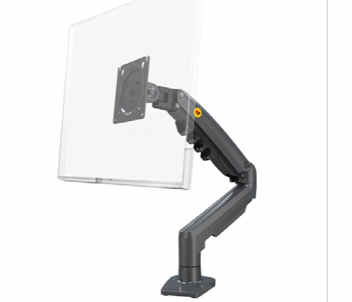 Nb North Bayou F80 Single Monitor Mount Arm Gray For 17 To 32 Inch Screens - Zoom Image 1