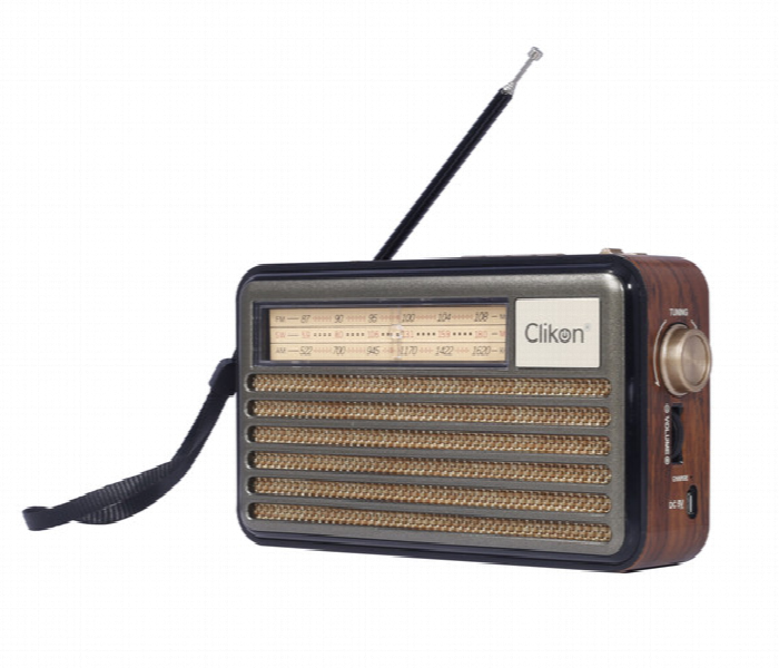 Clikon Ck837 Classic Retro Bluetooth Fm Radio - Zoom Image 2