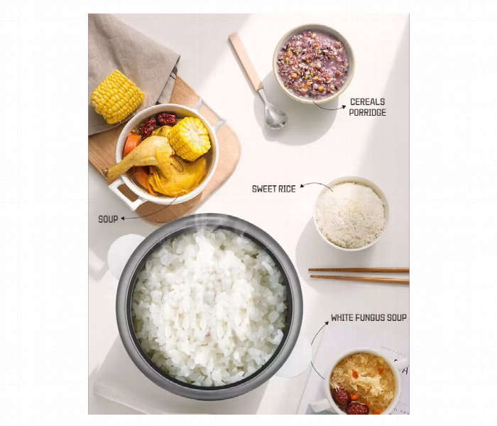 Automatic Multipurpose Rice Cooker  1.5L Capacity - Zoom Image 2