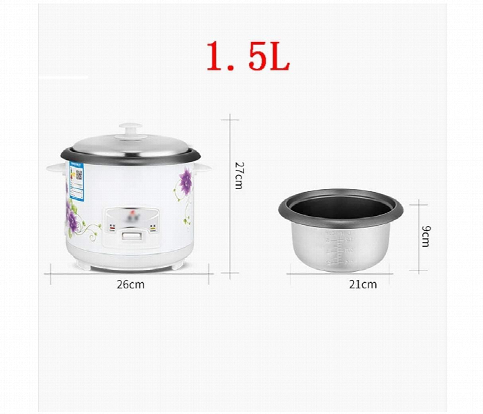 Automatic Multipurpose Rice Cooker  1.5L Capacity - Zoom Image 4