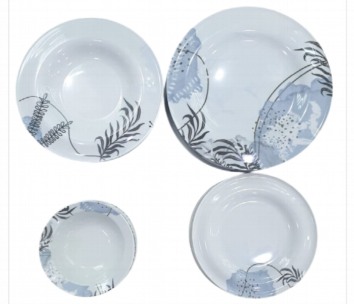 Kutahya Ku 24P Ast Porcelain 24 Pieces Dinner Set Assorted Pattern - Zoom Image 8