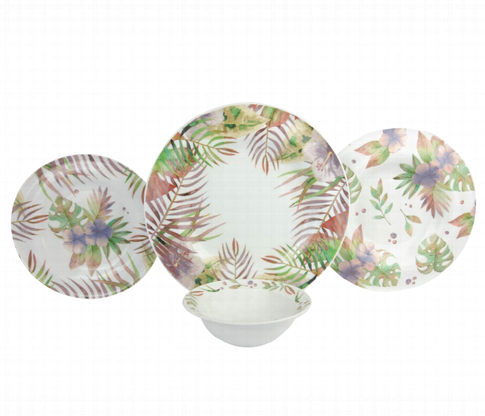 Kutahya Ku 24P Ast Porcelain 24 Pieces Dinner Set Assorted Pattern - Zoom Image 6