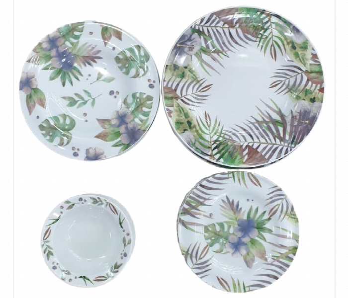Kutahya Ku 24P Ast Porcelain 24 Pieces Dinner Set Assorted Pattern - Zoom Image 7