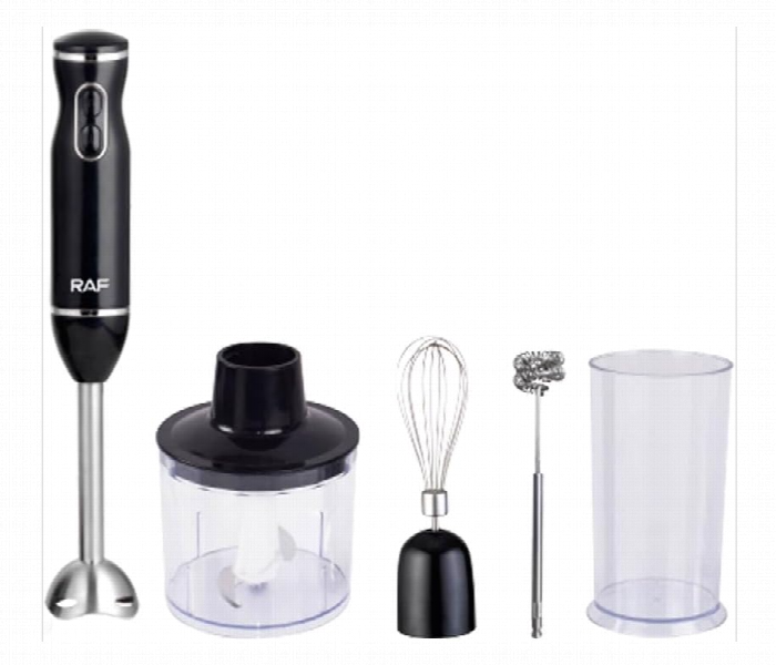 Raf 4 In 1 Hand Blender Set 400W Stainless Steel Chopper Mixer Smoothie Maker And Milk Frother - Zoom Image 2