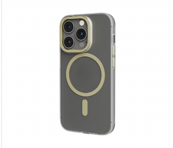 Levelo Magsafe Glory Back Case For Iphone 14 Pro Matte Clear Champagn Eleve - Zoom Image 1
