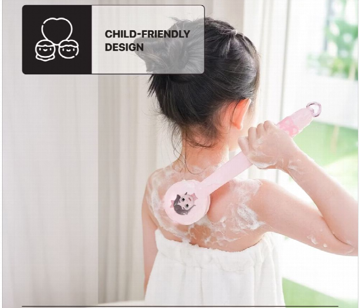 Porodo Lifestyle 3 In 1 Kids Electric Body Brush Pink - Zoom Image 3