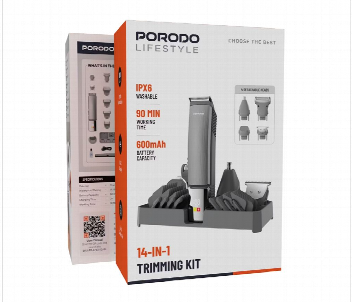 Porodo Lifestyle 14 In 1 Trimming Kit - Zoom Image 9