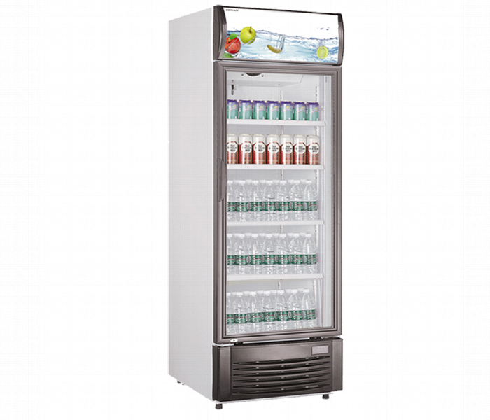 Zenan Showcase Cooler Zsc.lg282Bf 282L Glass Door Cooler With Lock - Zoom Image