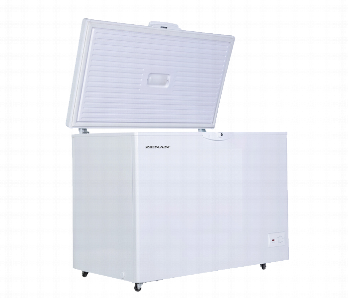 Zenan Zcf.bd300 Chest Freezer 270L Fast Freeze R600A White With Lock And Basket - Zoom Image 2