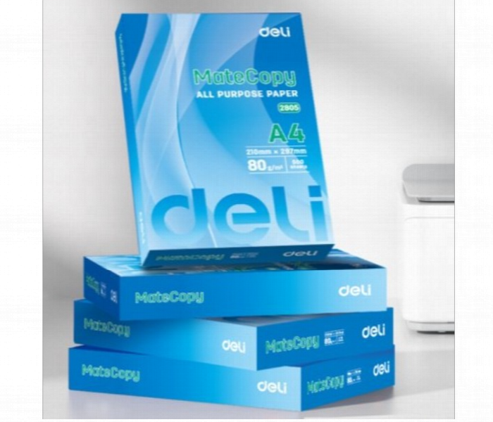 Deli Mate Copy Paper 80Gsm 500X5Reams - Zoom Image 2
