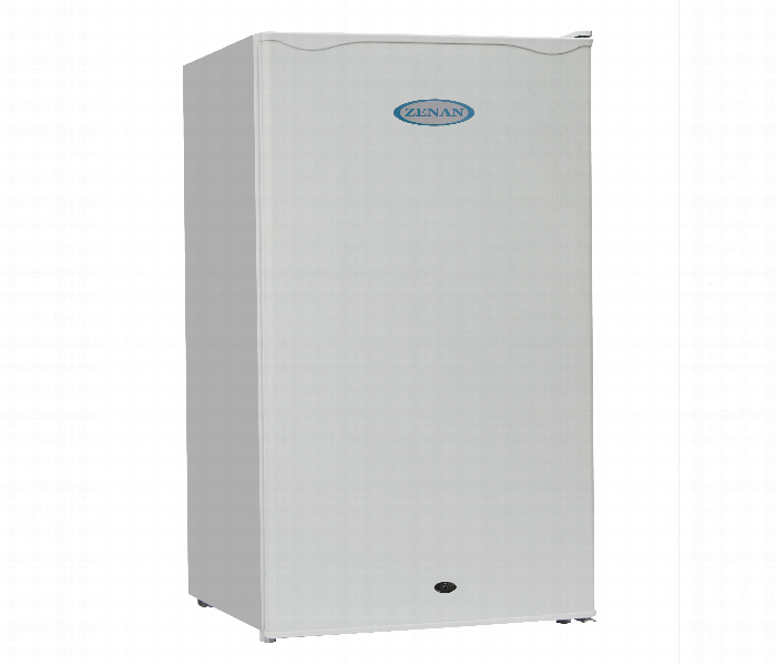Zenan Refrigerator Zbc.160G 91L Single Door Fast Cooling White Finish - Zoom Image 1