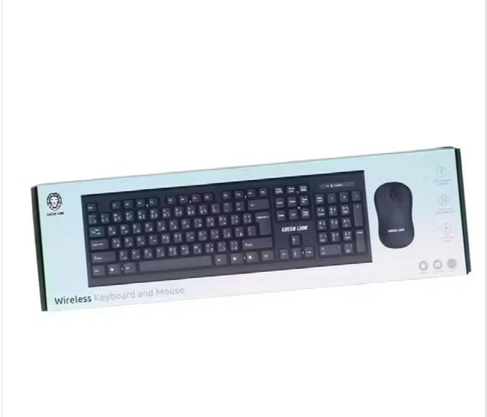 Green Lion Wireless Keyboard And Mouse - Zoom Image 2