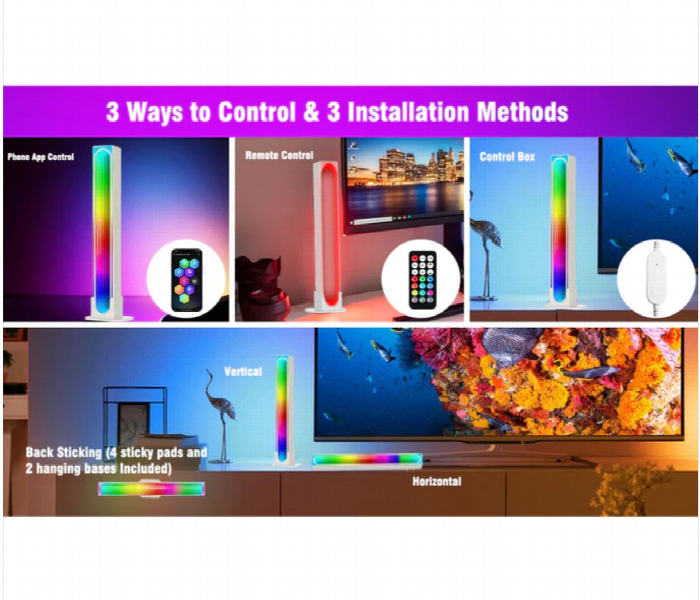 3D Tunnel Ambient Rgb Smart Led Light  With Music Sync - Zoom Image 3